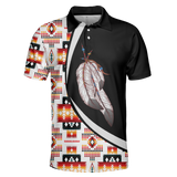 POLO0015 Native American  Polo T-Shirt 3D