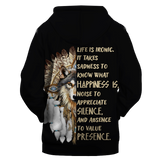 HD0012532 Pattern Native American  Pride 3D Hoodie