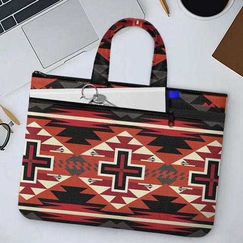 20190710_M01 Native American Canvas Document Bag