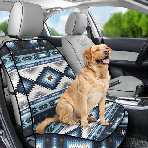 Powwow StoreGBNAT00528 Pattern Tribal Native Waterproof Car Front Seat Cover for Pet