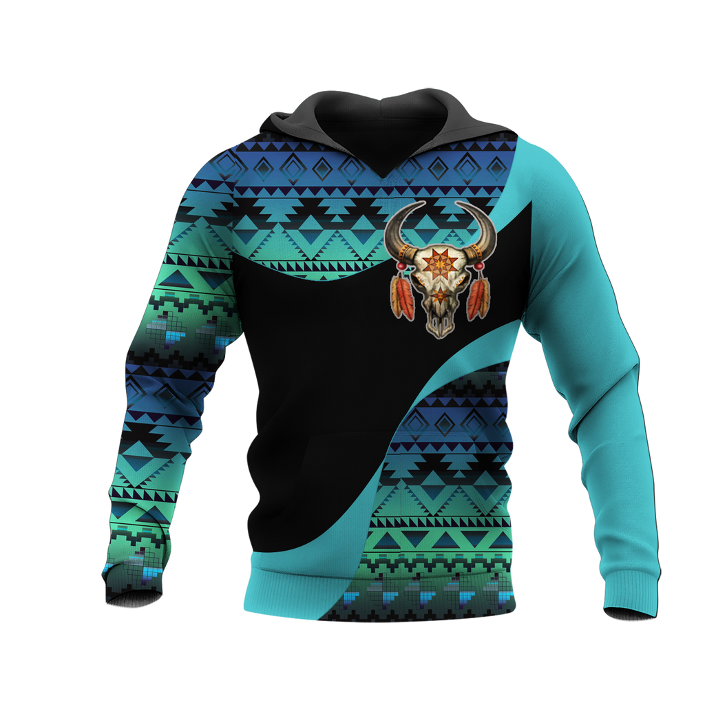 Powwow StoreHD0012003 Pattern Native Pride 3D Hoodie