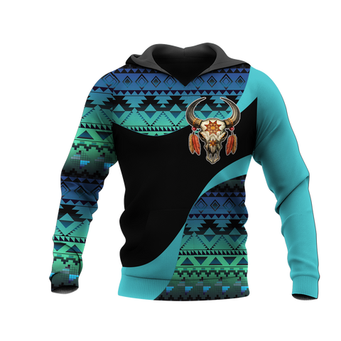 Powwow StoreHD0012003 Pattern Native Pride 3D Hoodie