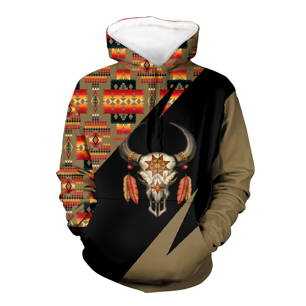 Powwow StoreHD0012143 Pattern Native Pride 3D Hoodie