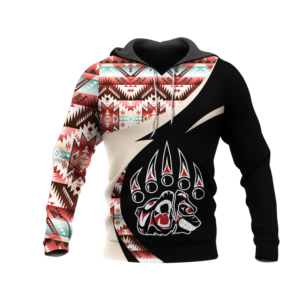 Powwow StoreHD0011283 Pattern Native Pride 3D Hoodie