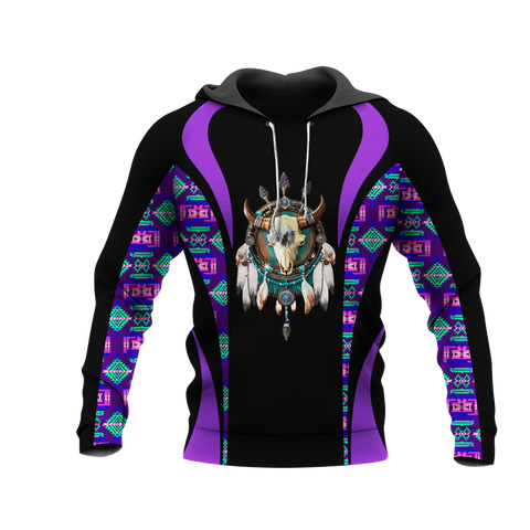 Powwow StoreHD0011552 Pattern Native Pride 3D Hoodie