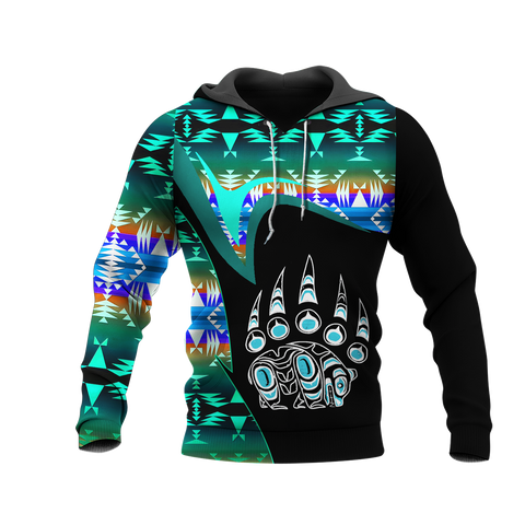 Powwow StoreHD0011536 Pattern Native Pride 3D Hoodie