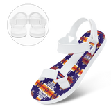 GB-NAT0004 Pattern Native American Open Toes Sandals