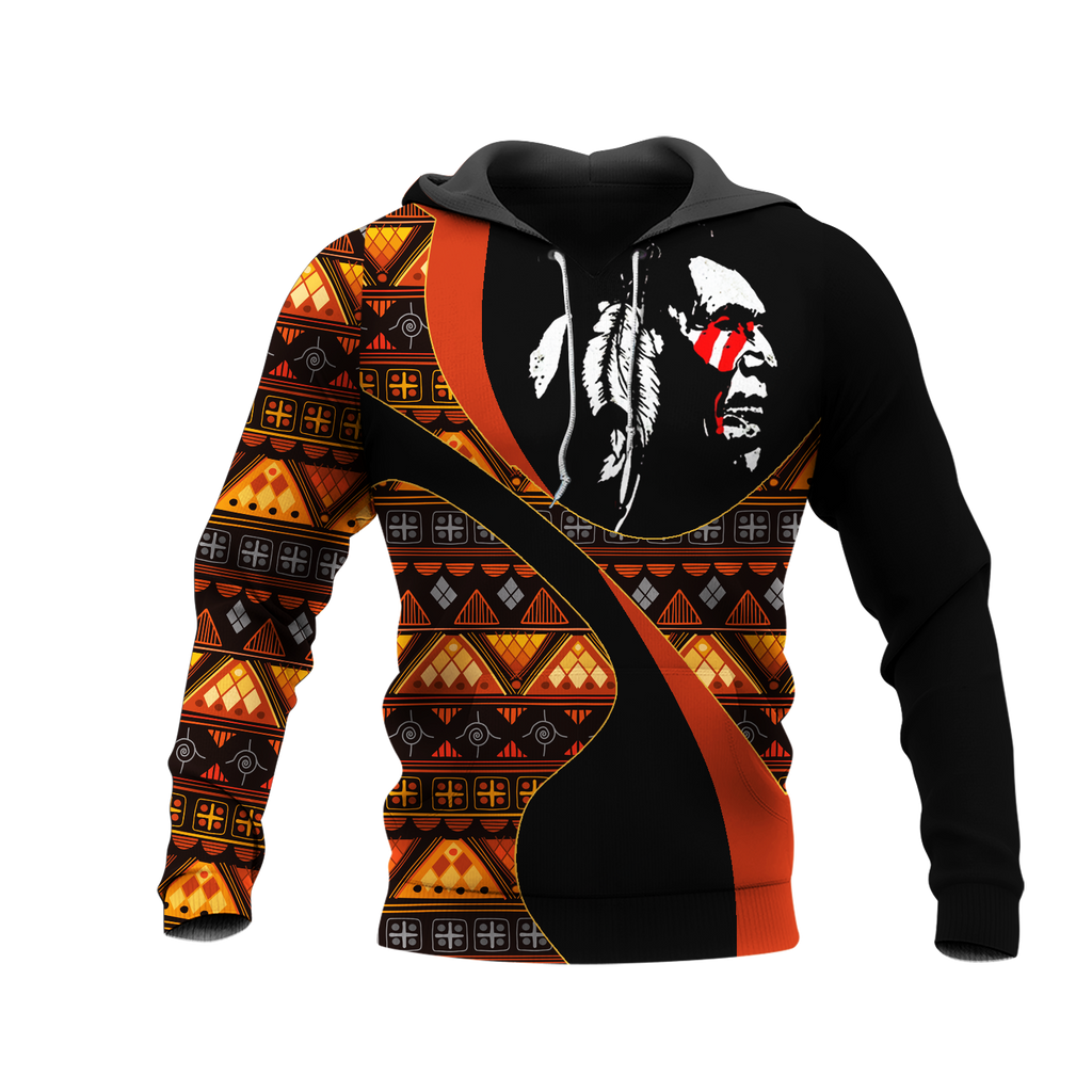 Powwow StoreHD0011484 Pattern Native Pride 3D Hoodie