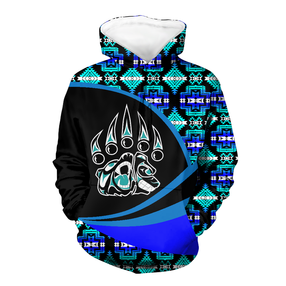 Powwow StoreHD0011355  Pattern Native Pride 3D Hoodie