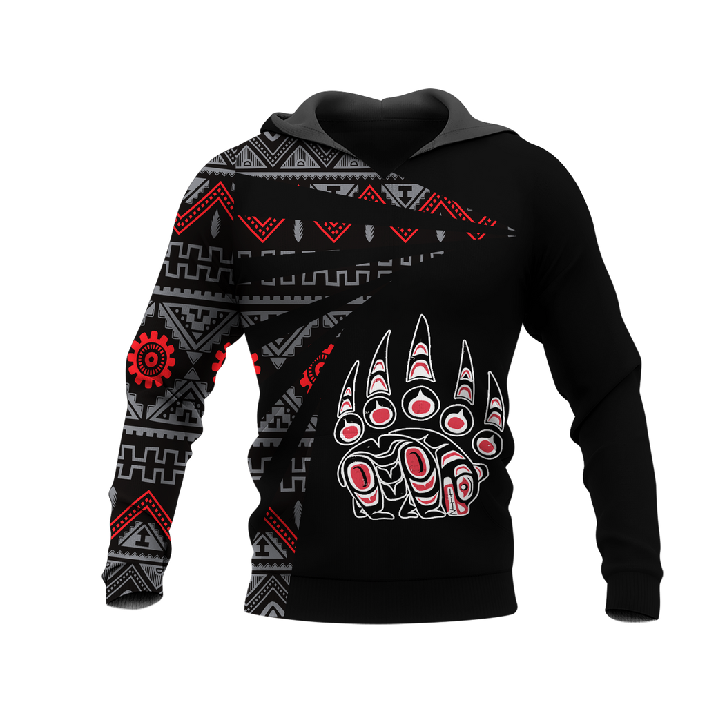 Powwow StoreHD0011900 Pattern Native Pride 3D Hoodie