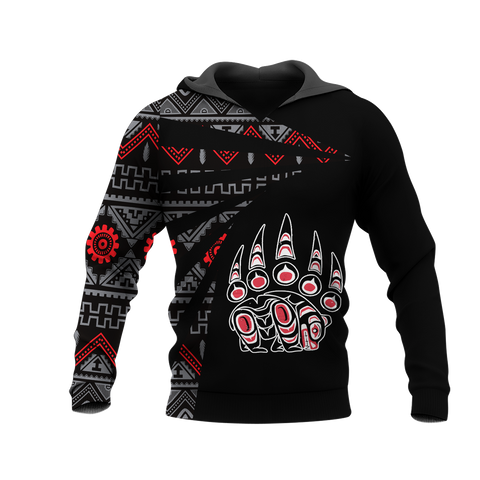 Powwow StoreHD0011900 Pattern Native Pride 3D Hoodie