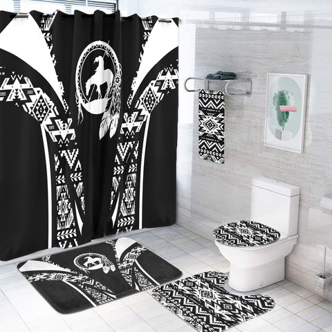 BS-000224 Pattern Native American Bathroom Set