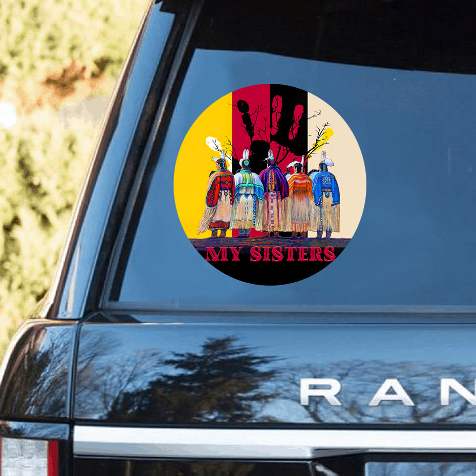 Powwow StoreDC0012 Sticker Native American Design Decal Car Sticker