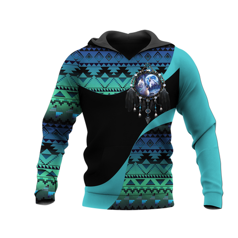 Powwow StoreHD0012004 Pattern Native Pride 3D Hoodie