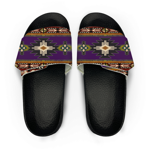 GB-NAT0001-04 Pattern Native American Magic Sticker Slippers