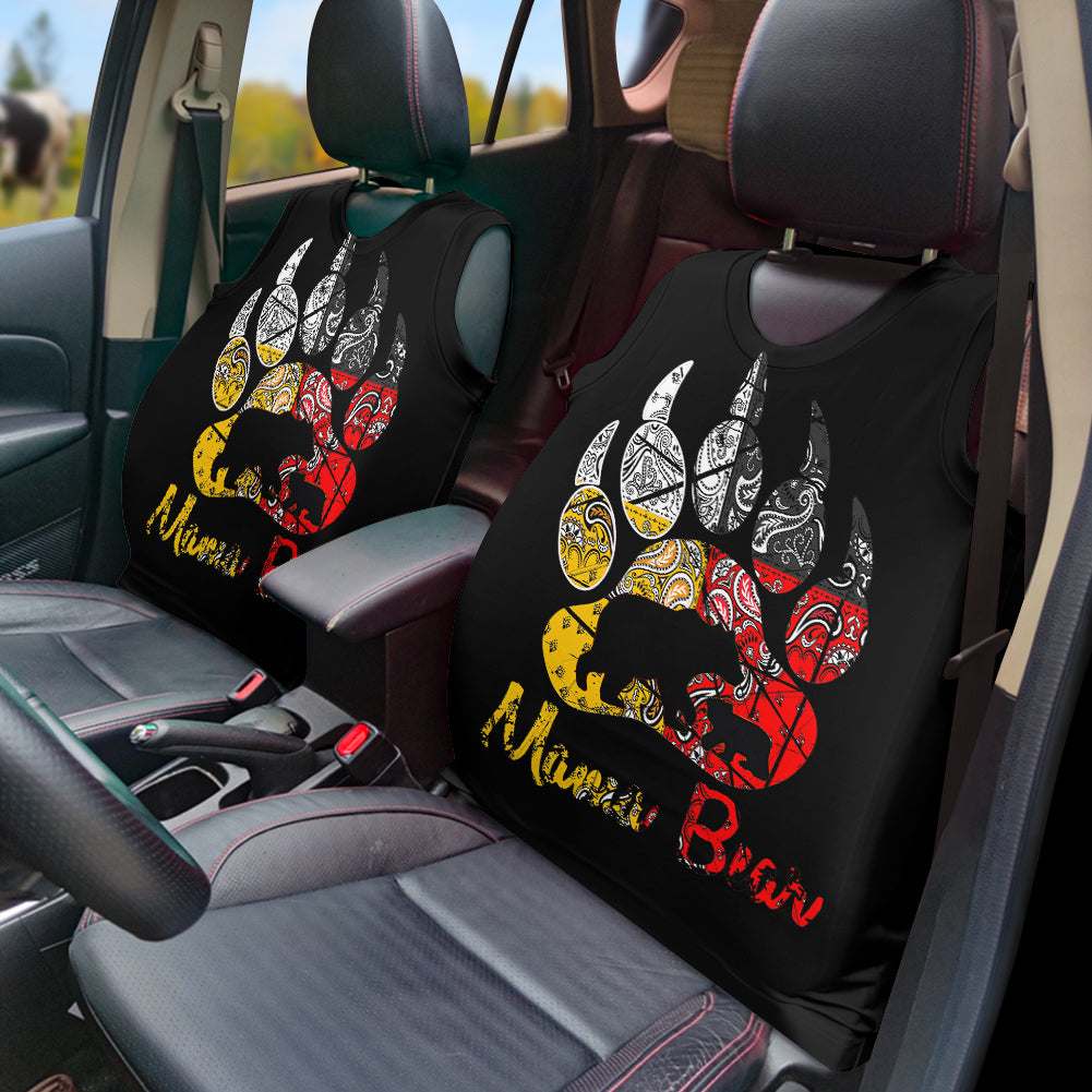 GB-NAT00085 Pattern Native Vest Style Car Seat Cover