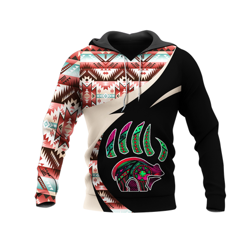 Powwow StoreHD0011285 Pattern Native Pride 3D Hoodie