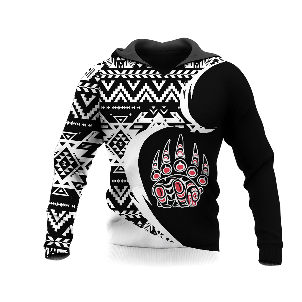 Powwow StoreHD0011215 Pattern Native Pride 3D Hoodie