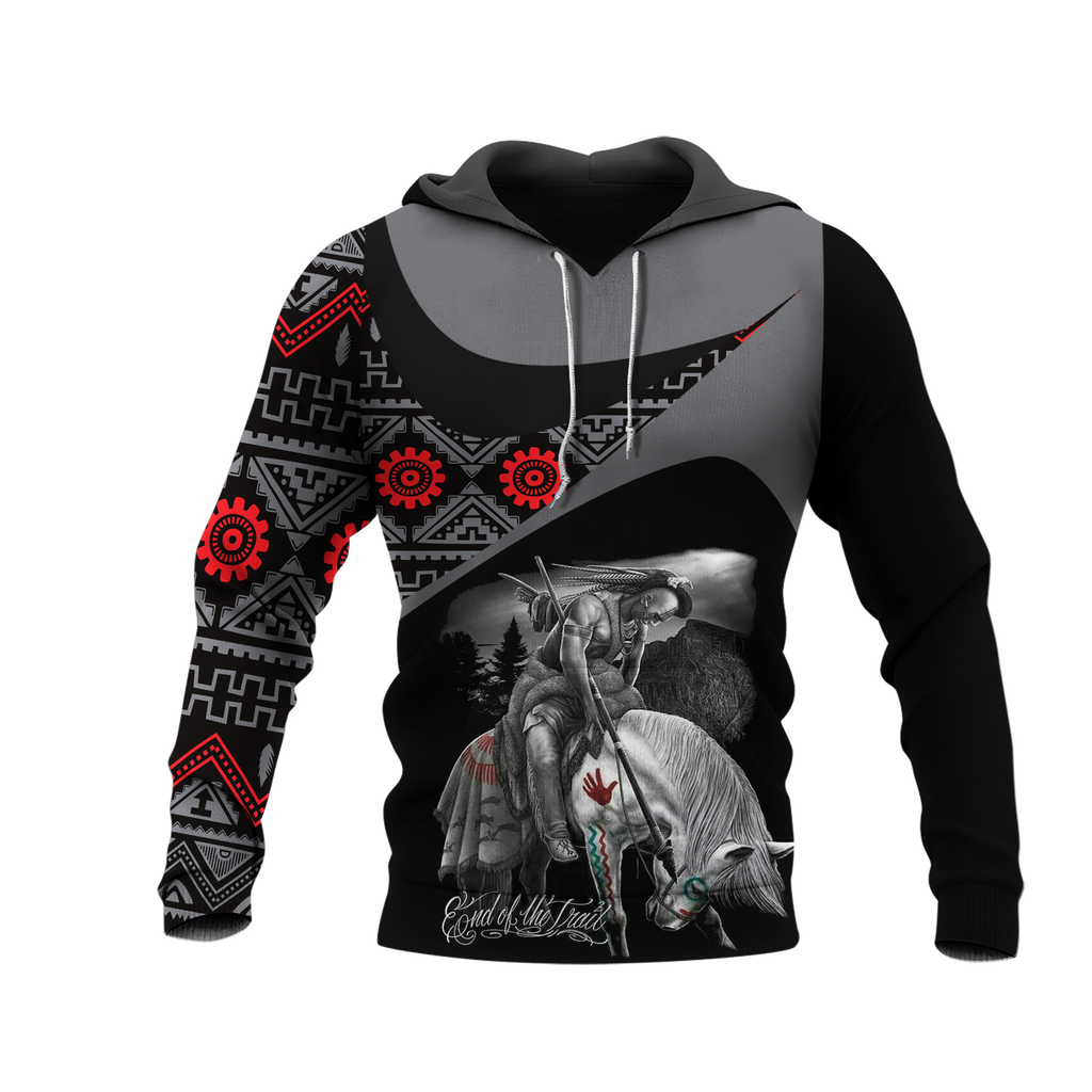 Powwow StoreHD0011423 Pattern Native Pride 3D Hoodie