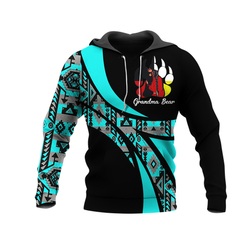 Powwow StoreHD0011846 Pattern Native Pride 3D Hoodie