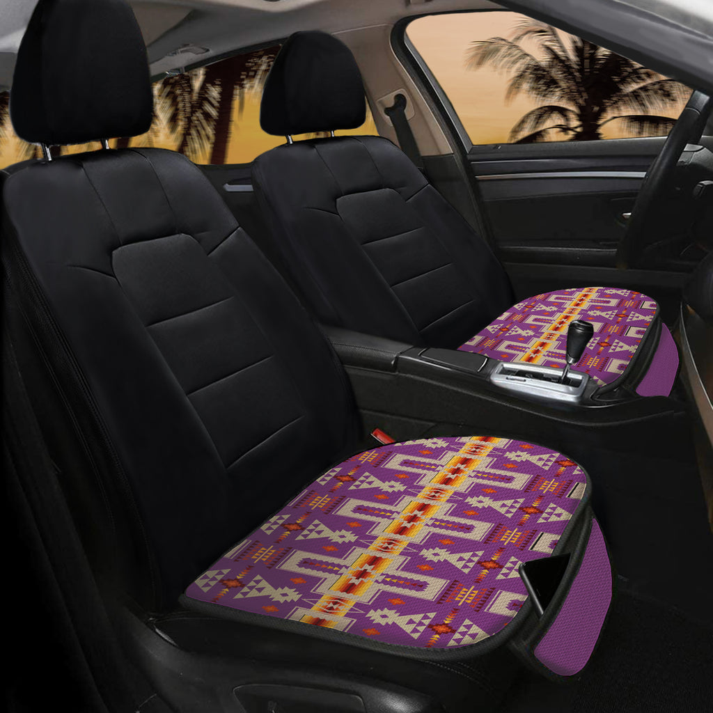 GB-NAT00062-07 Pattern Tribal Native Car Front Seat Cushion