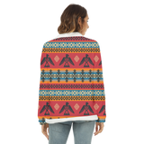 GB-NAT00029 Native American Women's Borg Fleece Sweatshirt