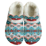 CCS0005 Native American Classic Clogs with Fleece Shoes