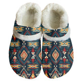 CCS0008 Native American Classic Clogs with Fleece Shoes