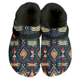 CCS0008 Native American Classic Clogs with Fleece Shoes