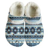 CCS0004 Native American Classic Clogs with Fleece Shoes