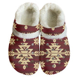 GB-HS00025 Native American Classic Clogs with Fleece Shoes