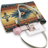 Powwow Storegb nat00057 pattern native american shoulder bag