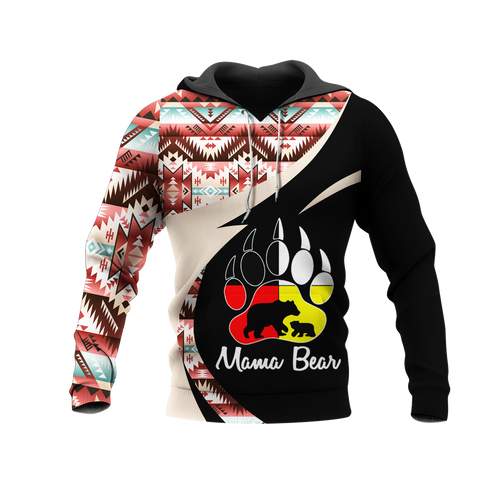 Powwow StoreHD0011286 Pattern Native Pride 3D Hoodie