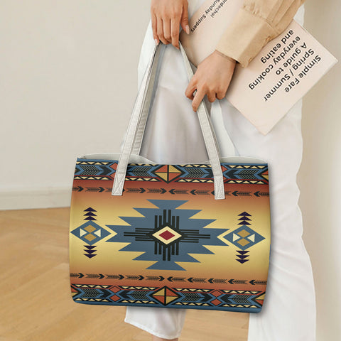 Powwow StoreGBNAT00057 Pattern Native American Shoulder Bag