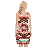 Powwow Storegb nat00540 native design womens o neck cami dress