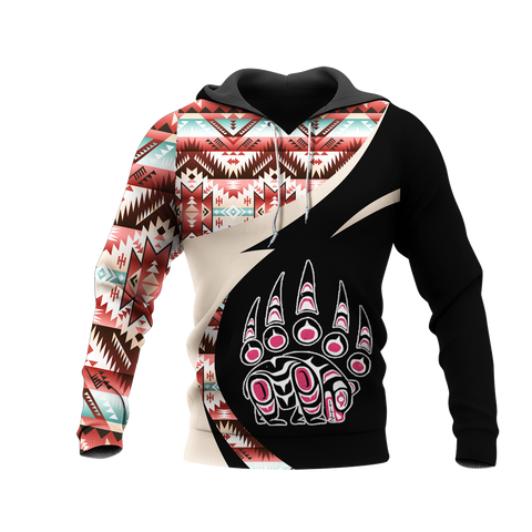 Powwow StoreHD0011289 Pattern Native Pride 3D Hoodie