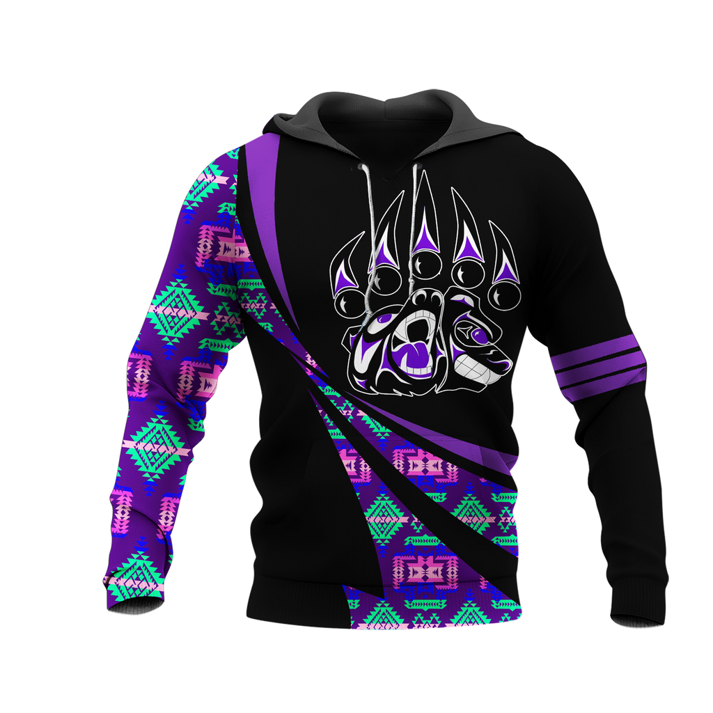 Powwow StoreHD0012058 Pattern Native Pride 3D Hoodie