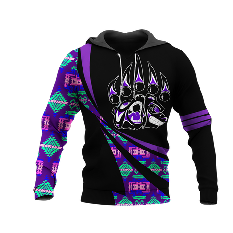 Powwow StoreHD0012058 Pattern Native Pride 3D Hoodie