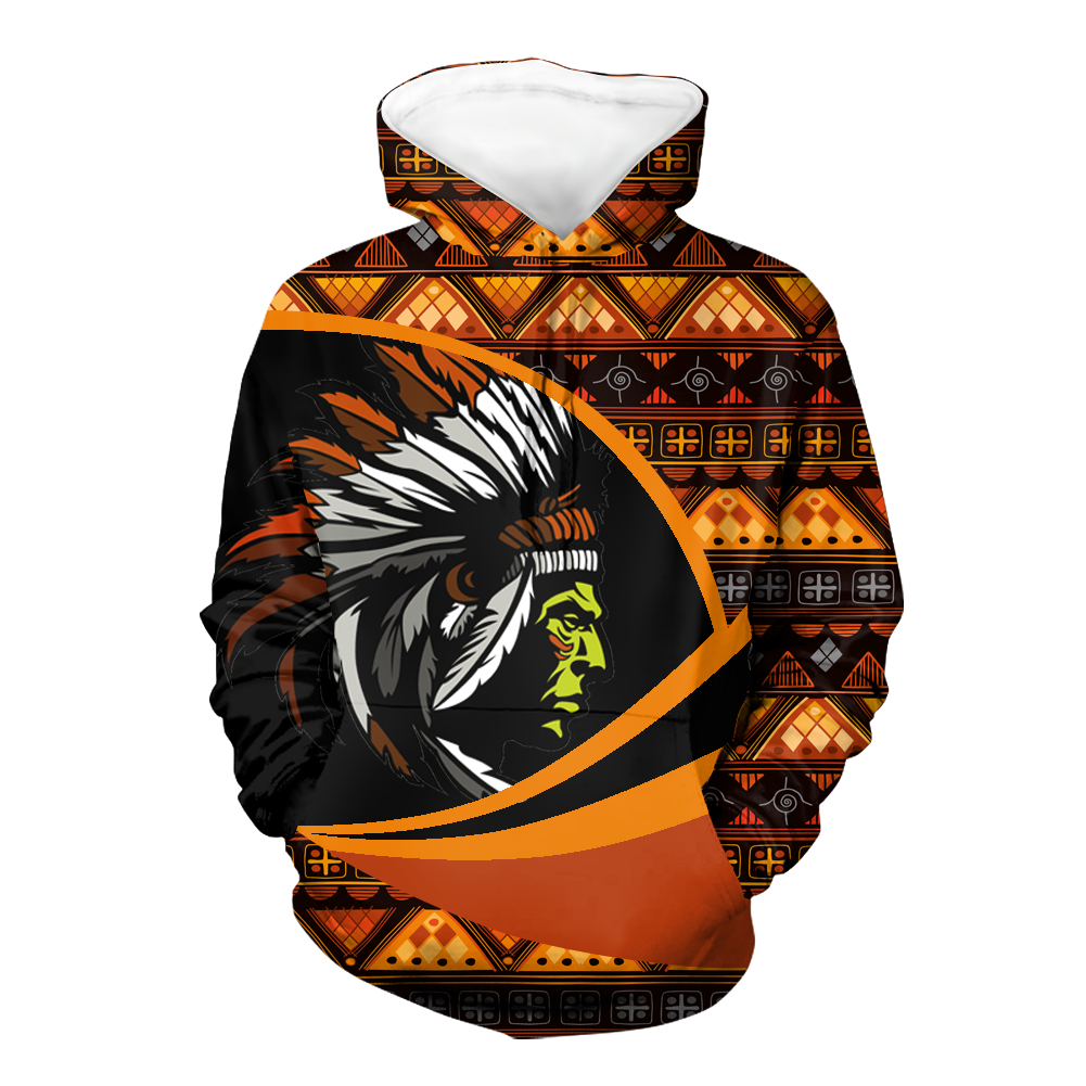 Powwow StoreHD0011358  Pattern Native Pride 3D Hoodie