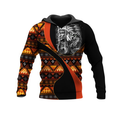 Powwow StoreHD0011487 Pattern Native Pride 3D Hoodie