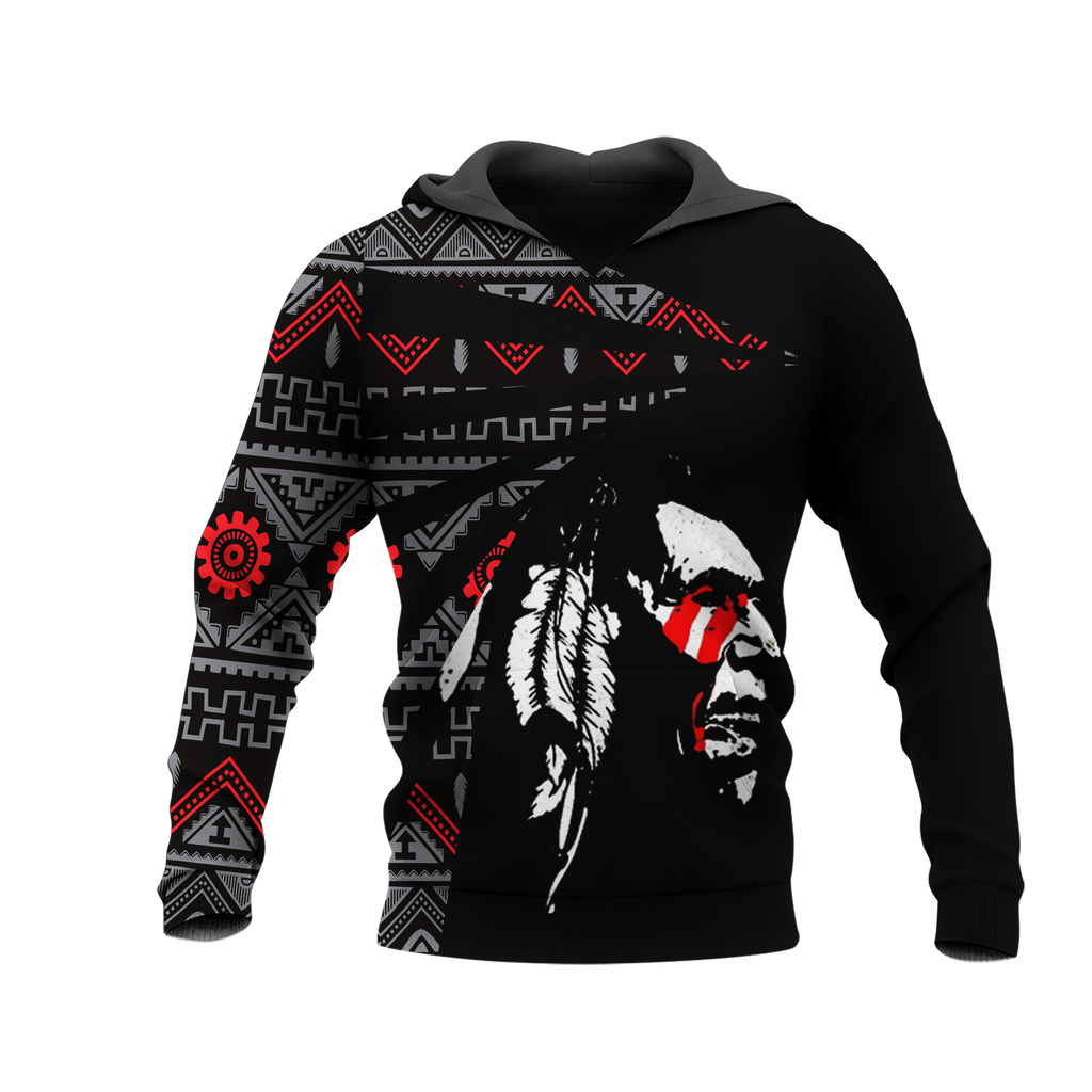 Powwow StoreHD0011903 Pattern Native Pride 3D Hoodie