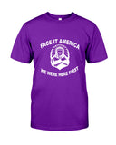 Powwow Storeface it america we were here first shirt classic t shirt