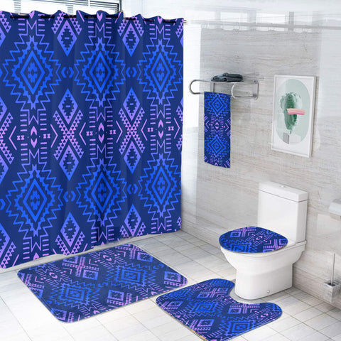 BS-000277 Pattern Native American Bathroom Set