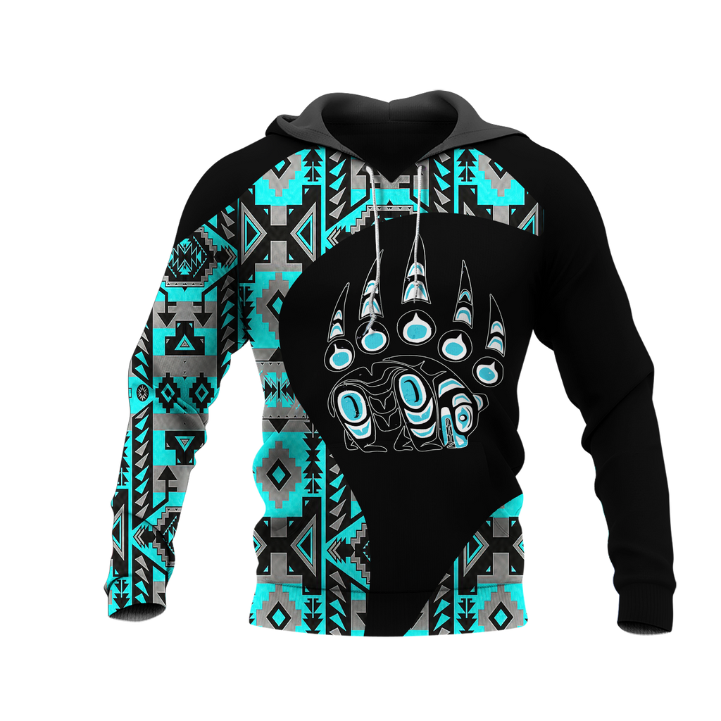 Powwow StoreHD0012484 Pattern Native Pride 3D Hoodie