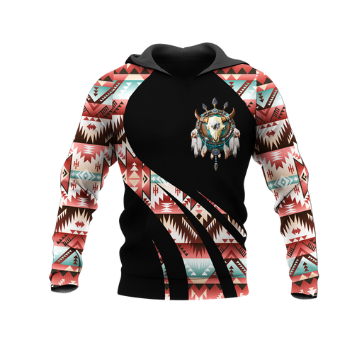 Powwow StoreHD0011707 Pattern Native Pride 3D Hoodie