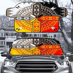 Powwow StoreGBNAT00196 United Tribes Native Windshield Snow Covers