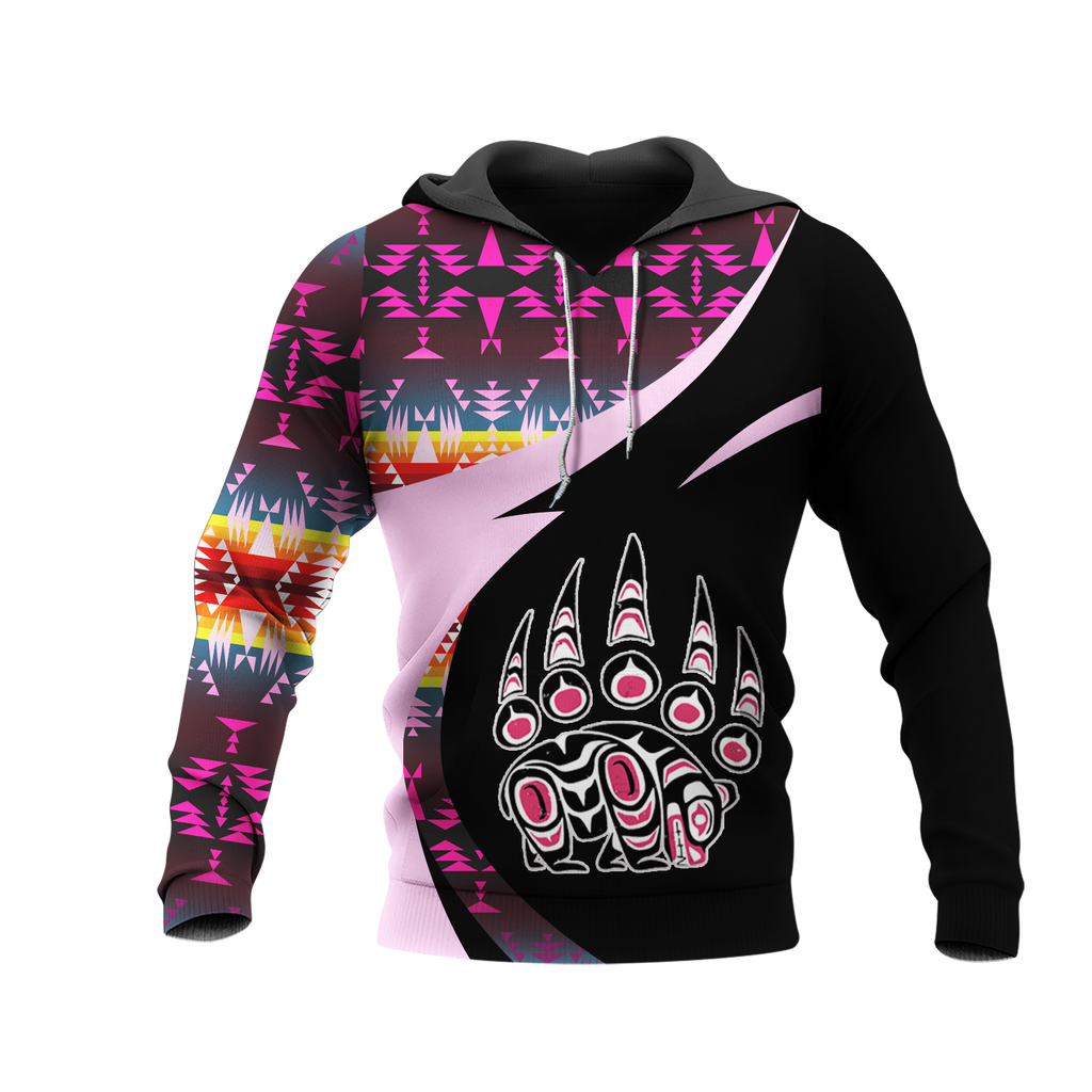 Powwow StoreHD0011287 Pattern Native Pride 3D Hoodie