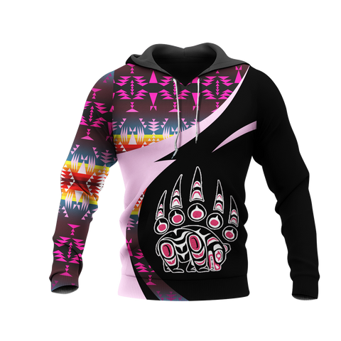 Powwow StoreHD0011287 Pattern Native Pride 3D Hoodie