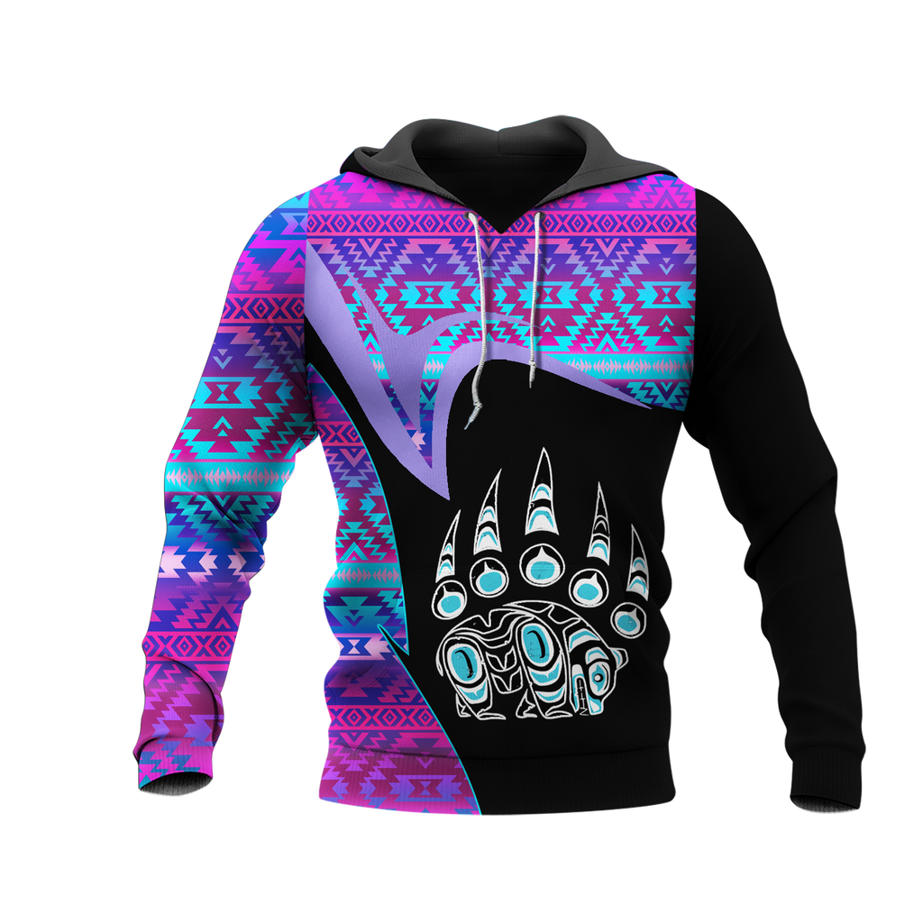 Powwow StoreHD0011537 Pattern Native Pride 3D Hoodie