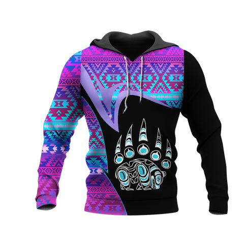 Powwow StoreHD0011537 Pattern Native Pride 3D Hoodie